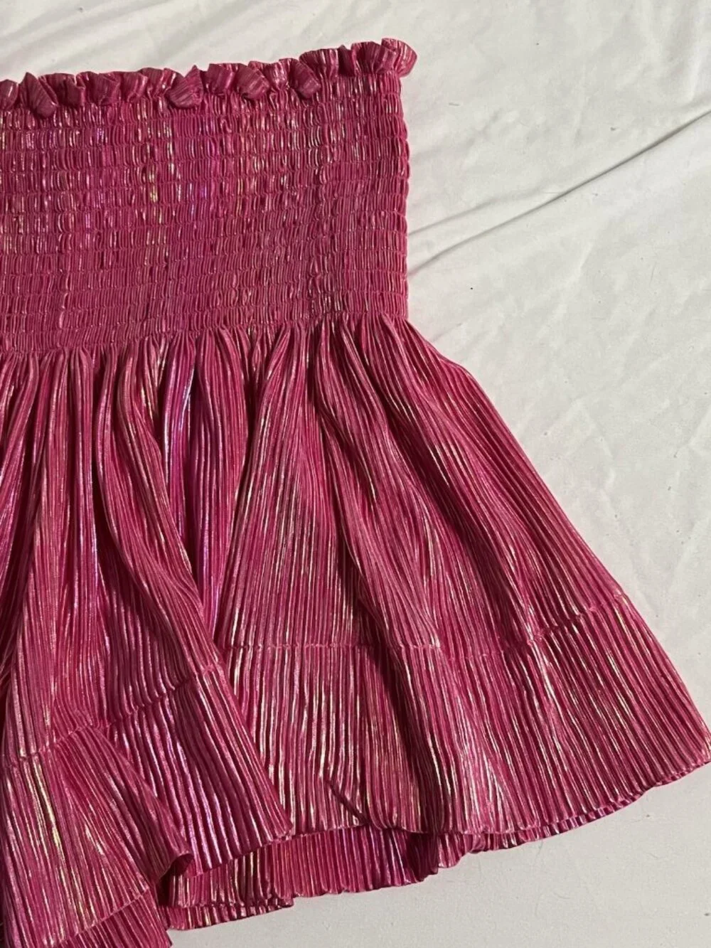 Queen Of Sparkles Pink Swing Shorts Size XS